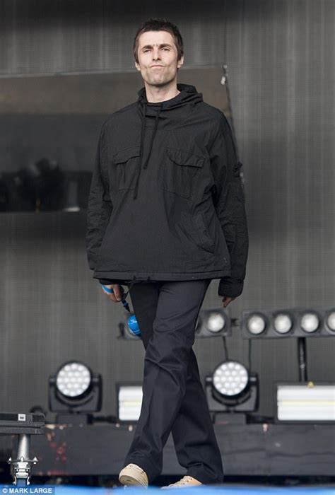 liam gallagher black parka